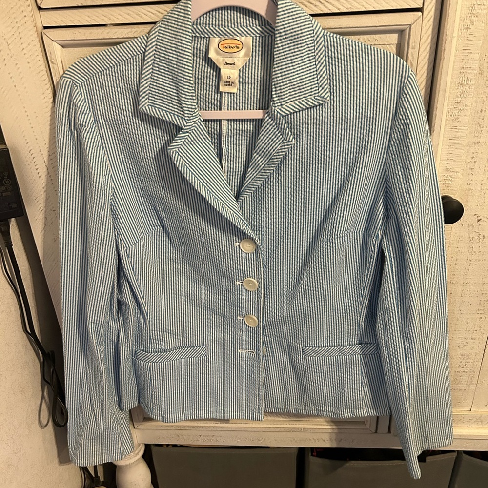 Talbots striped jacket - Picture 3 of 5